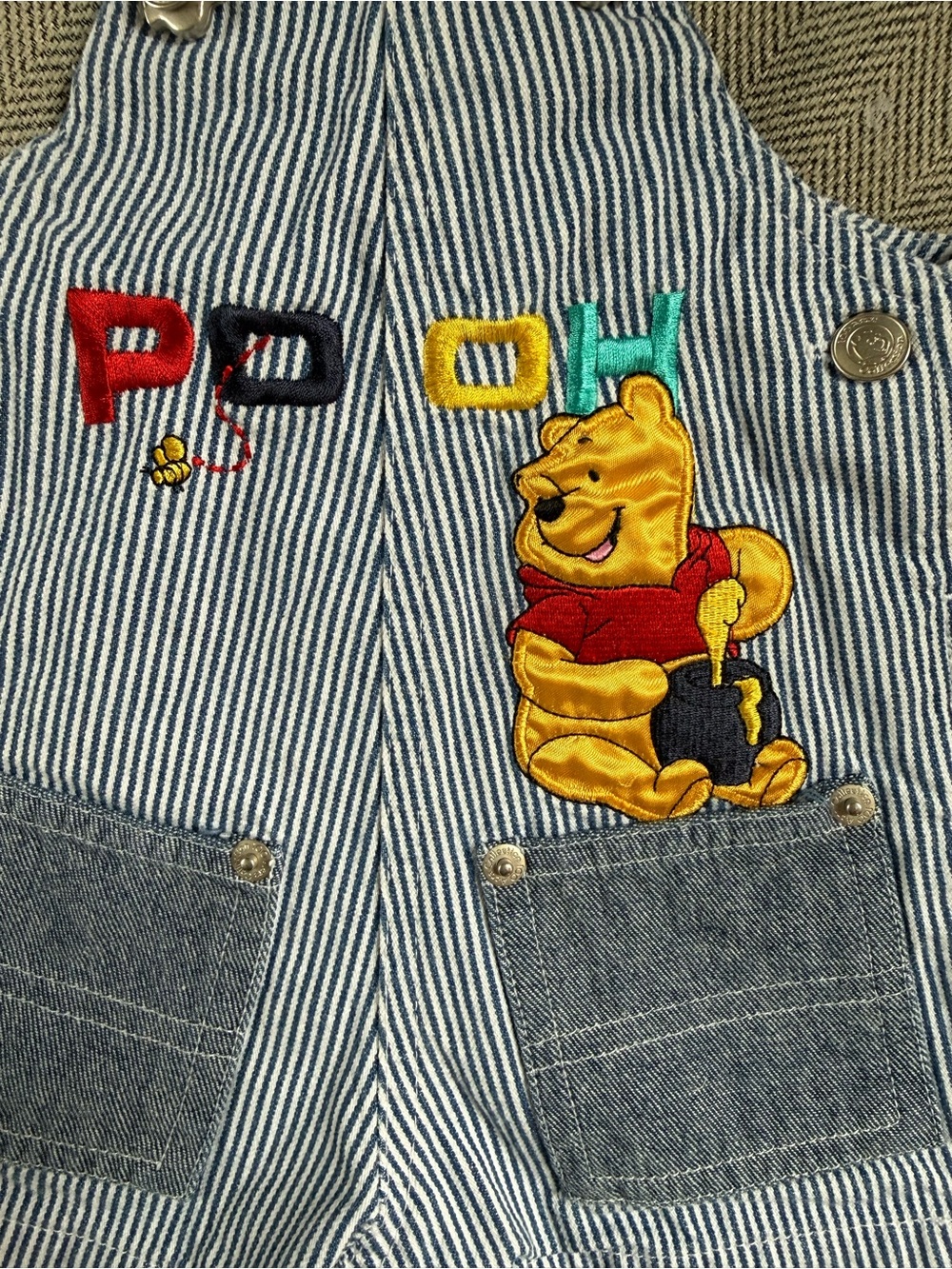 Vintage POOH Shortalls - Picture 3 of 6